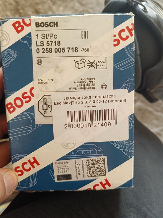 Лямда зонд Мазда и Форд.