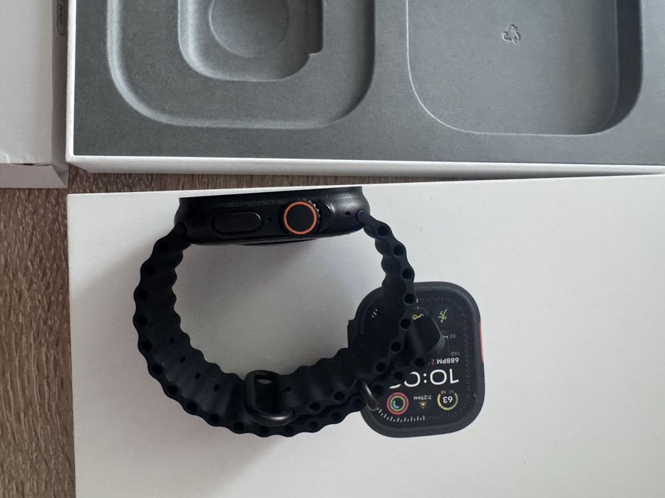 Apple watch ultra 2 black titanium