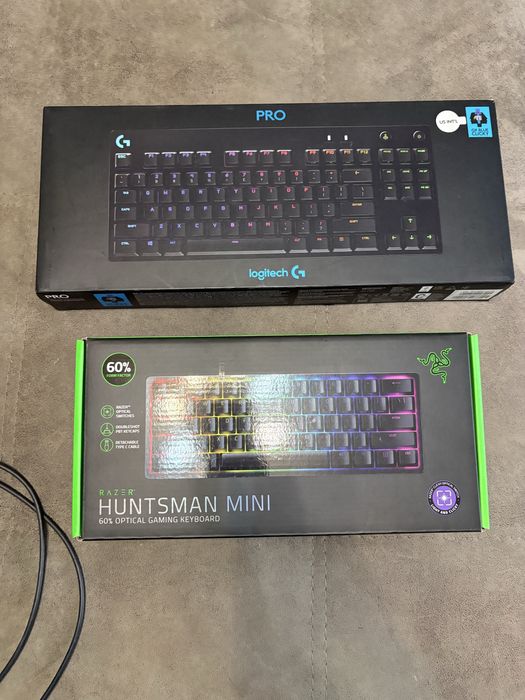 Logitech g213/ PRO/ Hero G502 / Razer hutsman mini