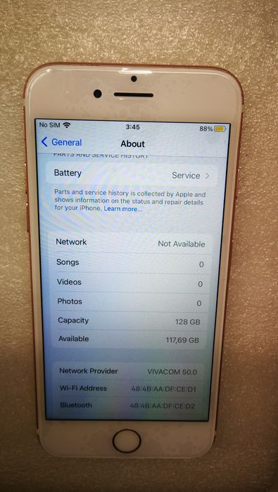 IPhone 7 128GB rose gold Без забележки.