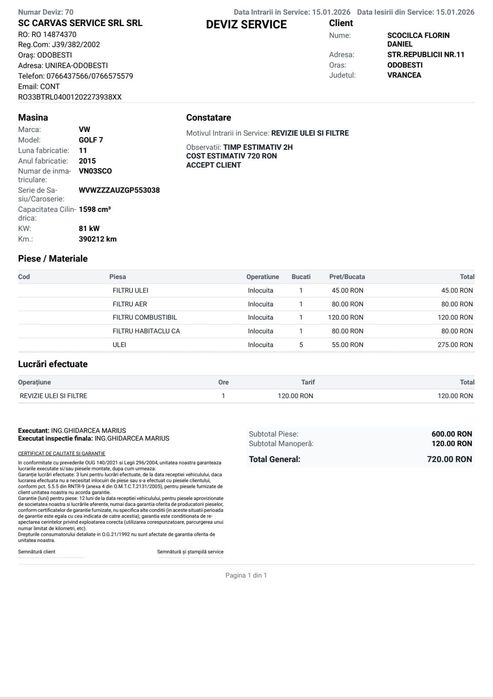 Volkswagen Golf 7 R line 1.6 Tdi