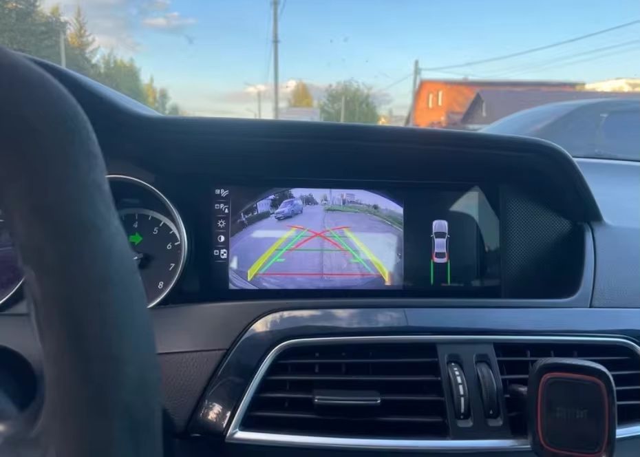 Navigatie Android carplay mercedes w204