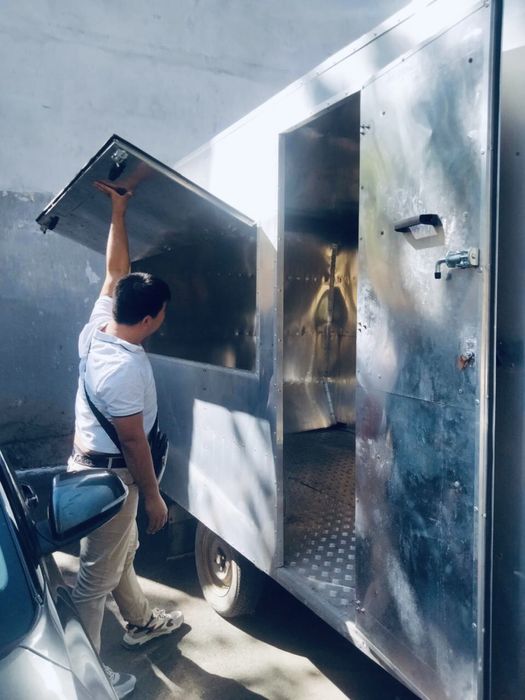 Фудтрак прицеп для фасфуда