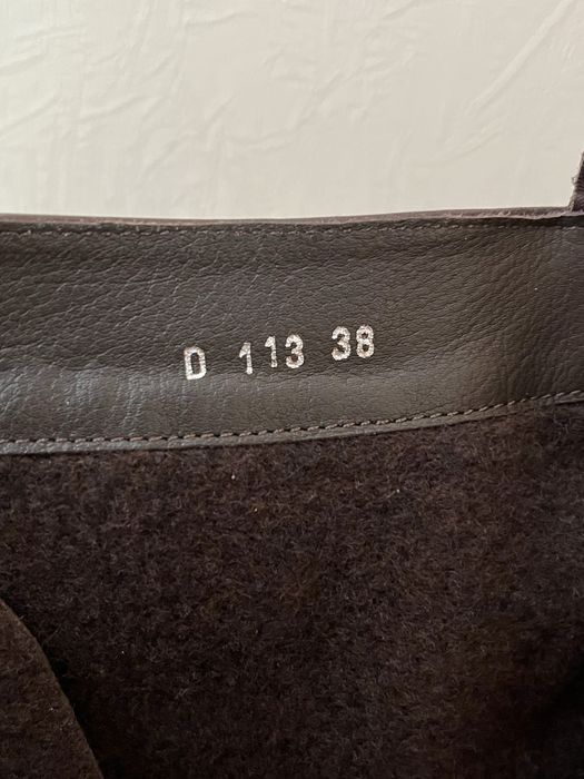 Кожаные женские сапоги