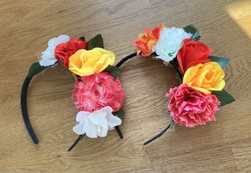 Дидема с цветя за народни танци