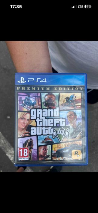 vand joc GTA 5 Premium Edition original ps4.stare foarte buna pret 70 lei galati