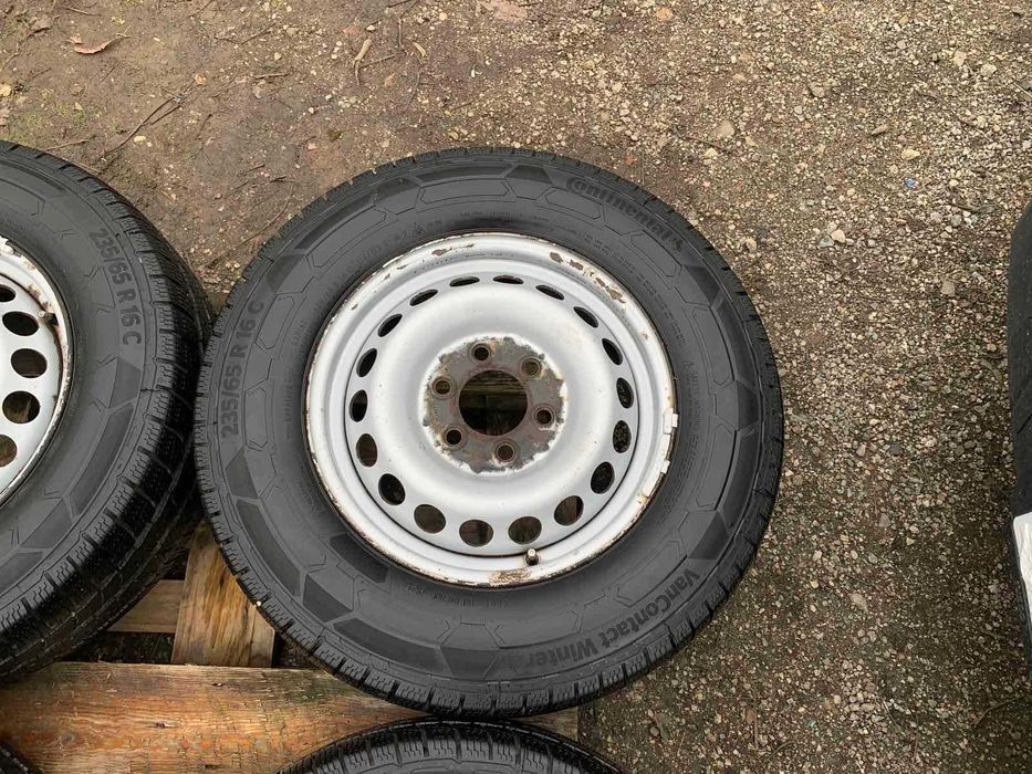 НОВИ ЗИМНИ ГУМИ Continental DOT2624+Джанти 16 6x130-Sprinter,Crafter