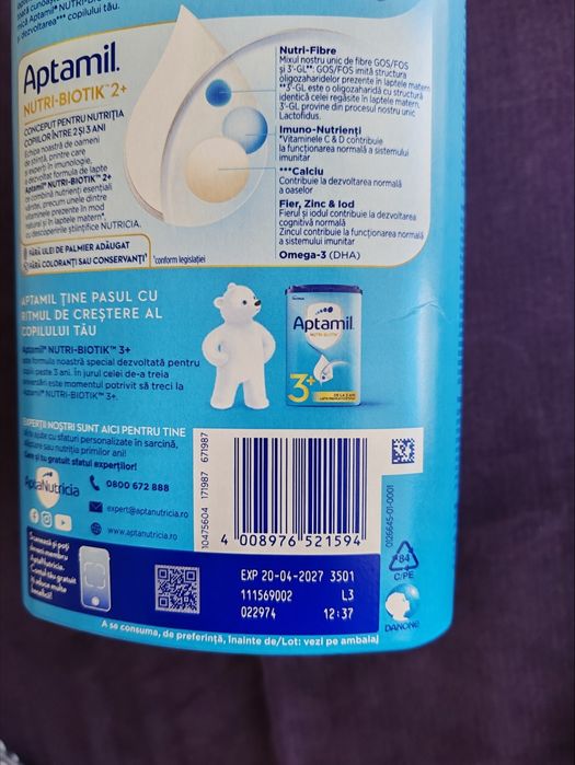 Aptamil nutri biotik 2+