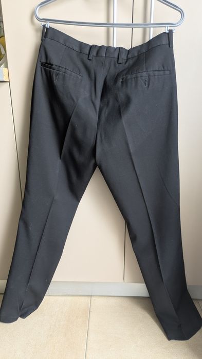Pantaloni costum / office Negri – Croială Slimfit/