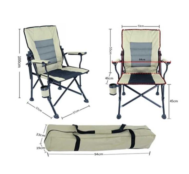 Сгъваем стол за къмпинг, до 150кг