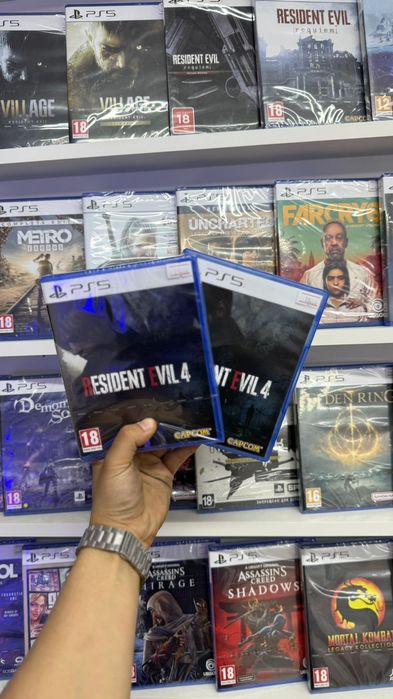 Диски для  PlayStation 5 resident evil 4