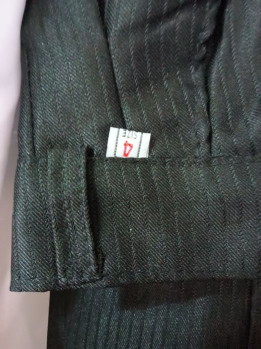 Официален детски черен костюм 5 части за сватба или кръщене