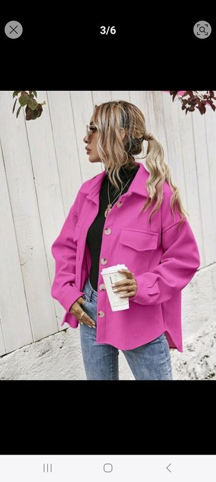 Jacketa roz mărimea s