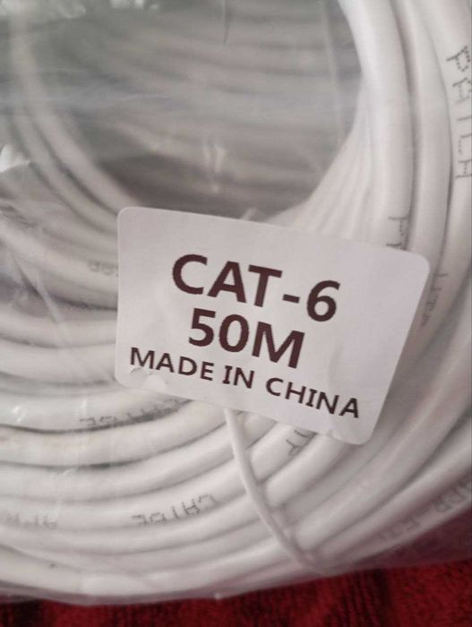 LAN СABLE Сетевой кабель Интернет кабель: UTP CAT 6  Метражный