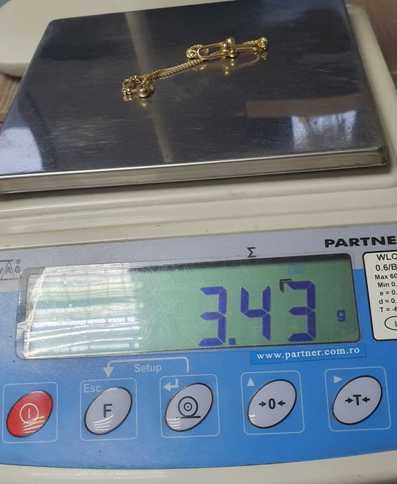 Brățară Tiffany din aur de 14K – gramaj 3,43 g