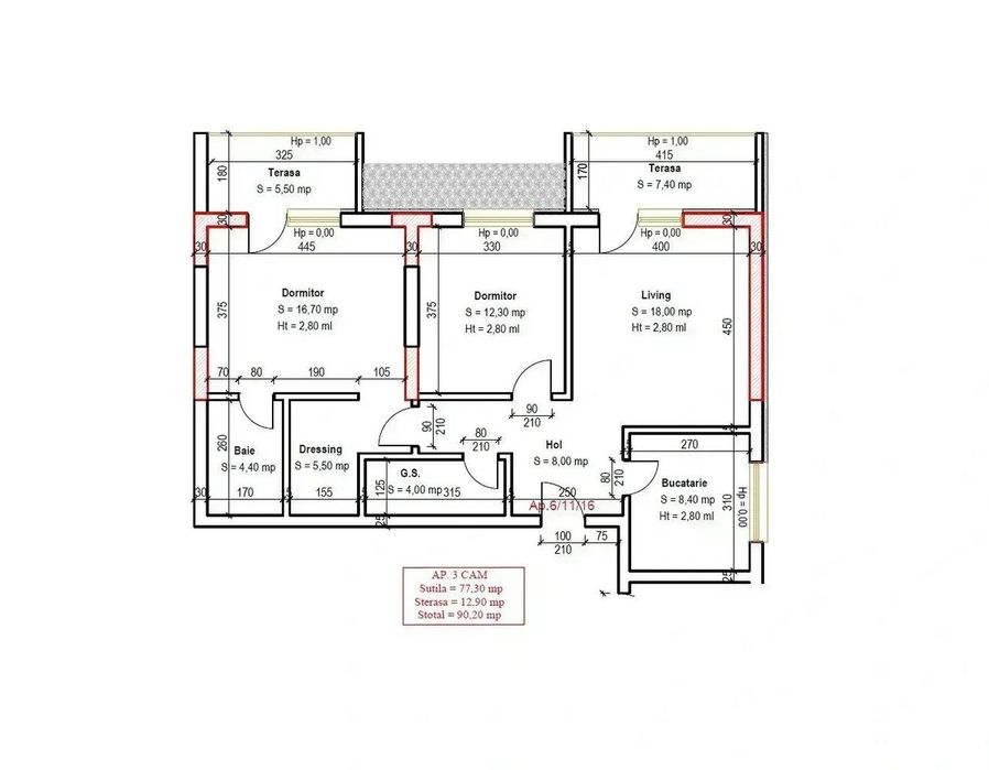 8 Minute Metrou Apartament 3 Camere Decomandat Pallady Bloc Nou