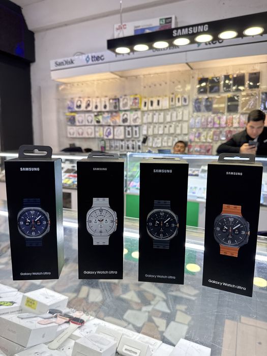 Galaxy watch Ultra 2025 silver  100% orginal