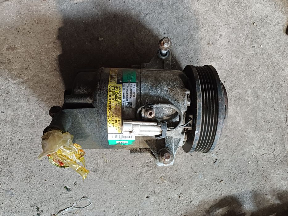 Компрессор кондиционера на опель шевролет