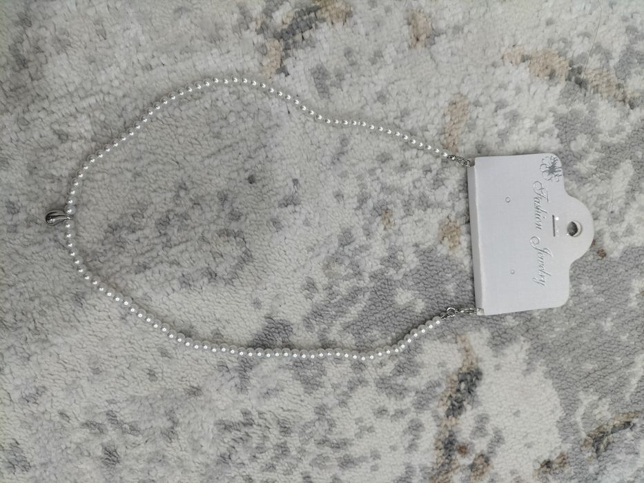 Бусы жемчуг нежный