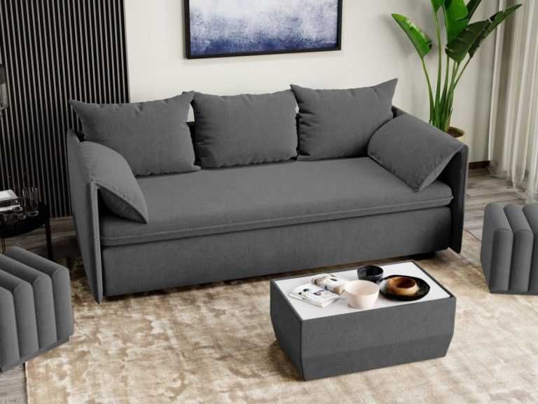 Masa cafea tapitata Revi Barrel 90