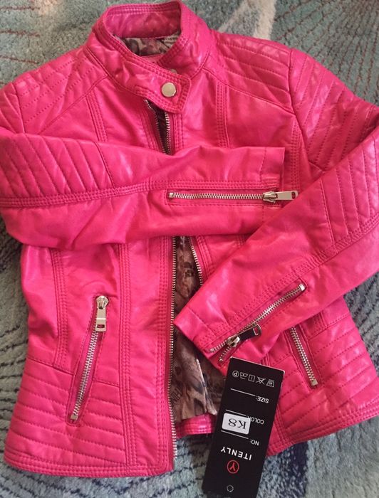 Детско кожено яке
