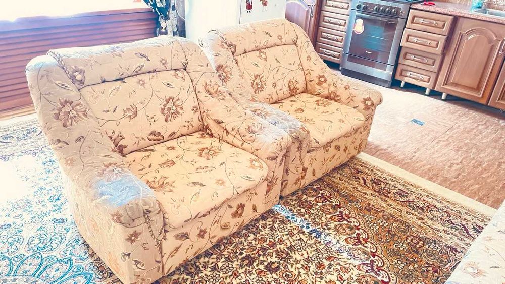 Продается мягкая мебель 3+1+1 в отличном состоянии!