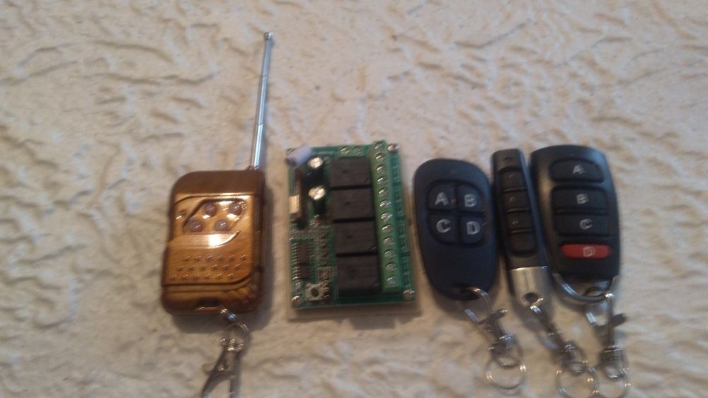 Пульт 433 мгц с радиореле,модуль повербанка.