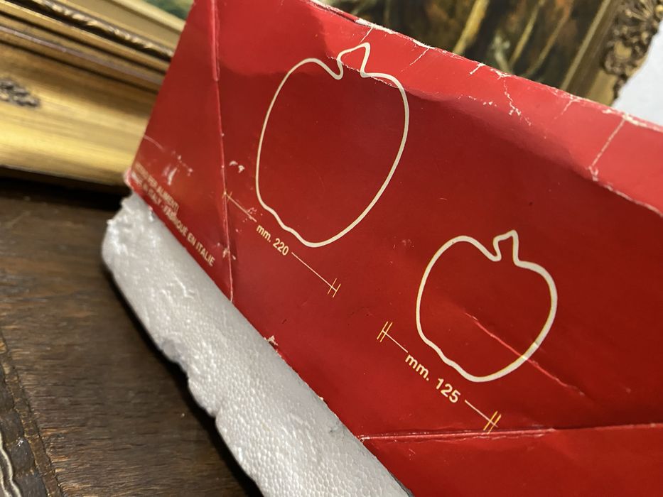 Италиански кристален комплект за ядки и плодове купички