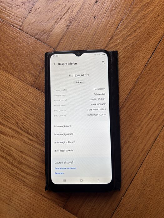 Samsung Galaxy A02s de 32 Gb Dual Black