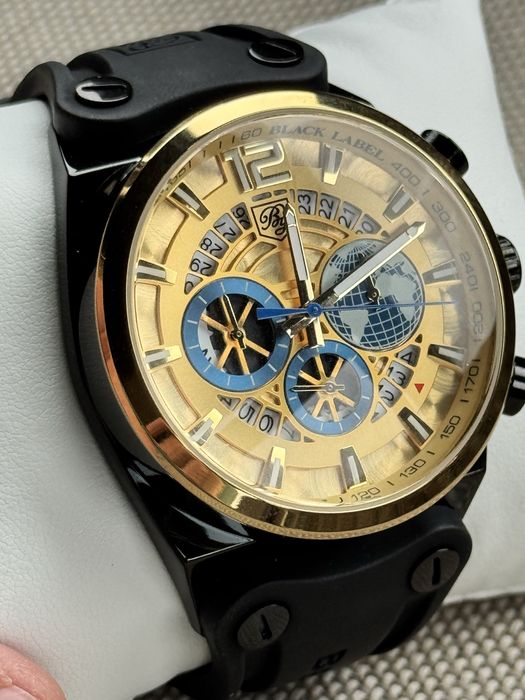 Ceas deosebit auriu Luxury BENYAR 5141M Men Quartz