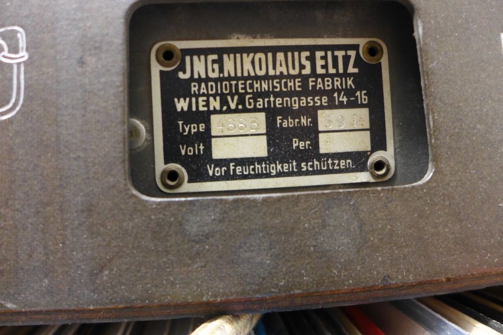 Radio Radione 438B 1937 1938 Austria Nikolaus Eltz Wien Art Deco