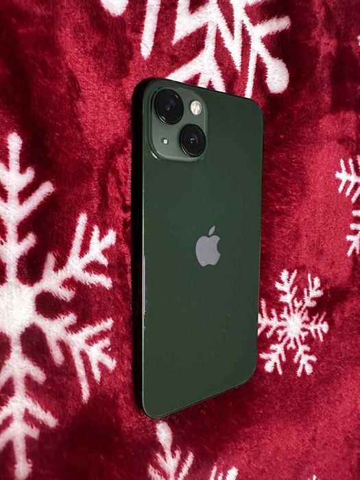Iphone 13 verde, 128GB, stare foarte buna