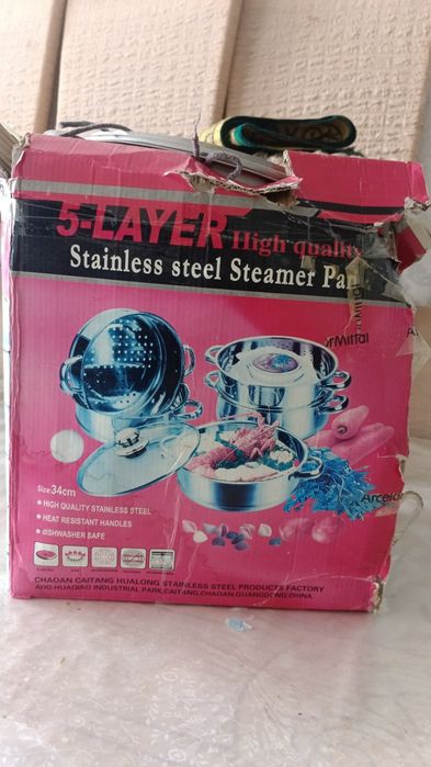 Мантоварка в хорошем состоянии