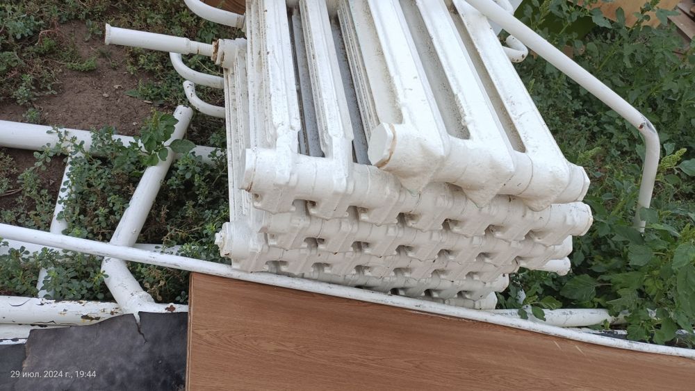 Котел МИМАКС, чугунные батареи