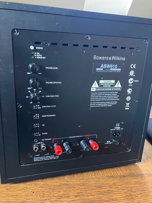 Bowers & Wilkins ASW610  субуфер(Subwoofer)