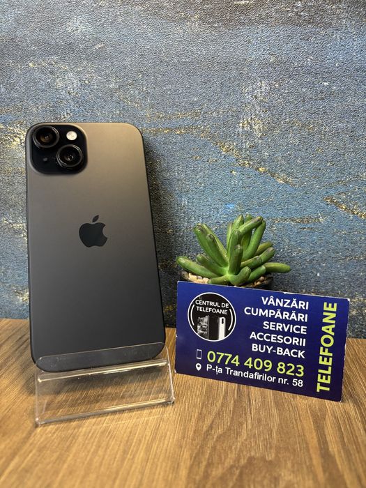 Iphone 15/128Gb/Garantie 2Ani Centrul de Telefoane/Rate