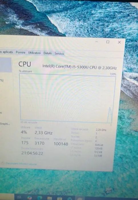 Laptop Lenovo ThinkPad T450 – i5 Gen 5 / 8GB RAM / 256GB SSD / Stare excelentă