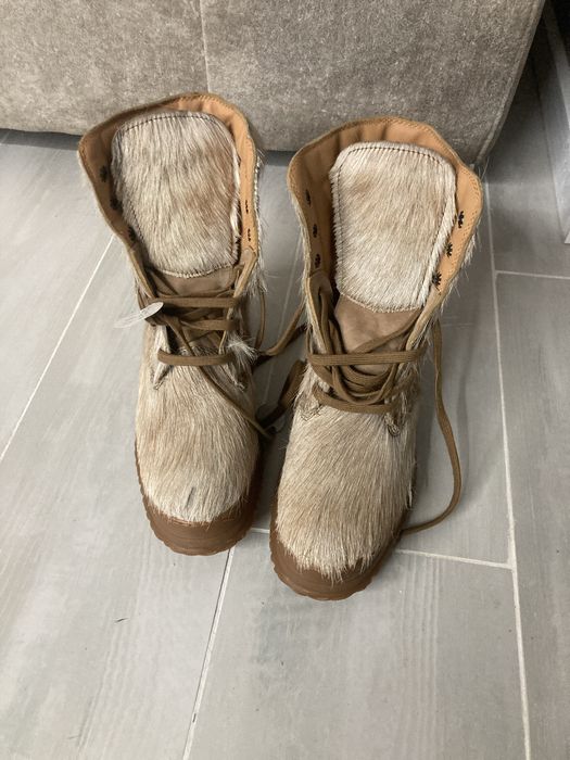 Ghete dama Hogan 37 1/2 piele caprioara impermeabile