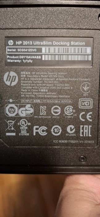 Docking bay Hp slim Incarcator HP
