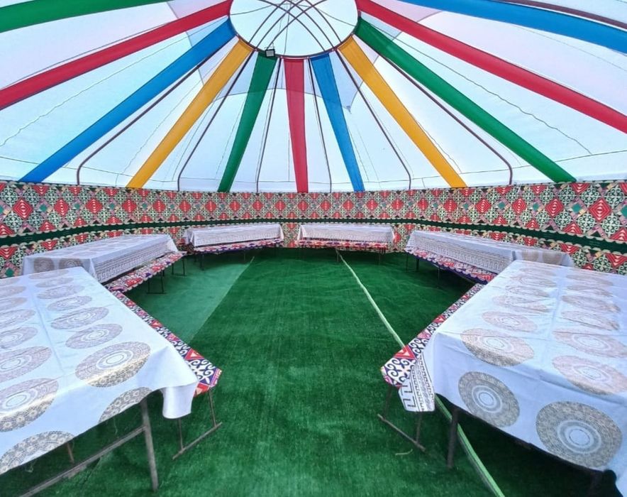 Жалға киіз үйлер беріледі