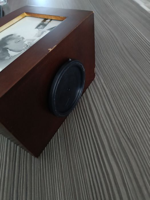 Дървен въртящ се албум