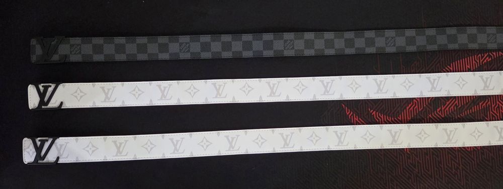 Curea Louis Vuitton Neagra Alba
