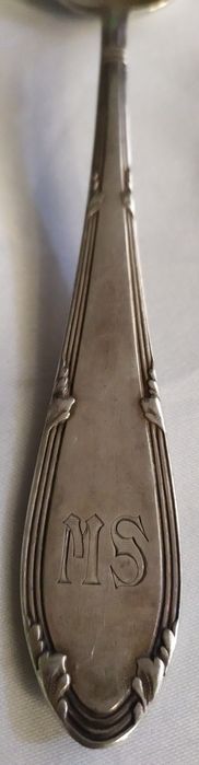 Ложки старинные, серебрение.