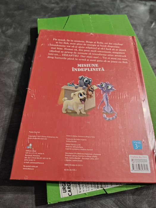 Carte Aventuri cu Bingo și Rolly