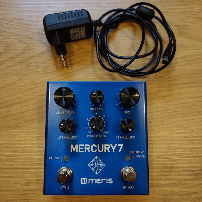 Meris Mercury 7 - Reverb и Pitch Shifter за китара и синтезатор