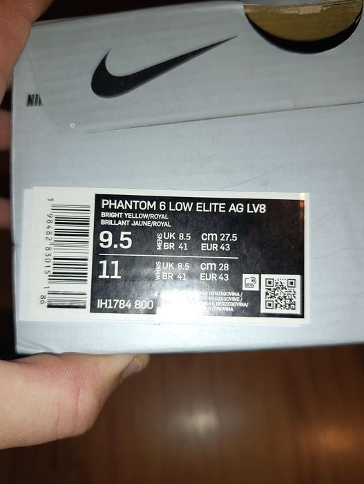 Ghete de fotbal Nike Phantom 6 Low  Elite