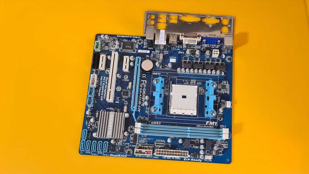 613S.Placa De Baza Gigabyte GA-A55M-S2V,2xDDR3,Socket FM1