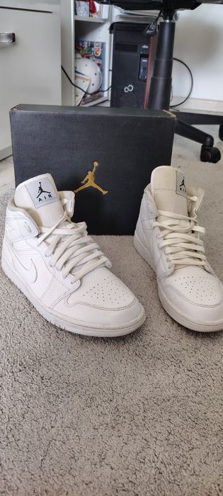 Ghete Air Jordan 1 Mid BQ6472-110 Femei Alb Nr. 40.5