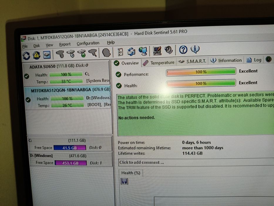 Vând SSD Micron 2550/2500/2400E 512GB gen4 nvme nou Transport 15 lei!