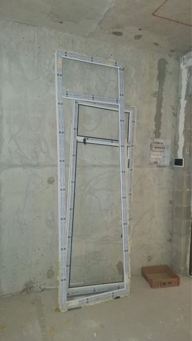 Стеклянная дверь и окна